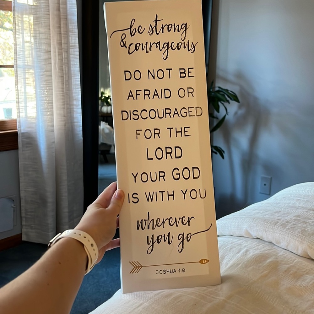 Bible verse sign